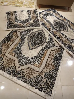 سجادة تركية فخمة 2×3 ومعاها 2 قطع