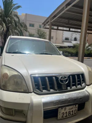 Used 2008 Toyota Prado GX SUV with Japanese Specs, 7 Seats, Automatic, White