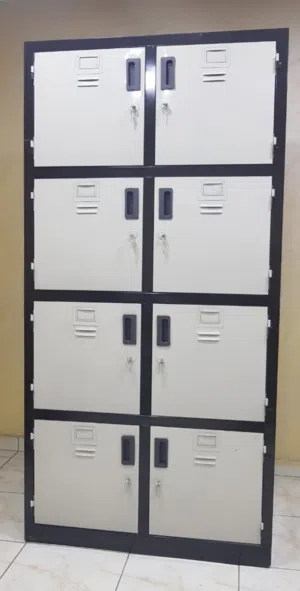 خزانة حديد 8 أبواب للموظفين للمطاعم والنوادي الرياضية والفنادق متوفر خدمة التوصيل لجميع المحافظات