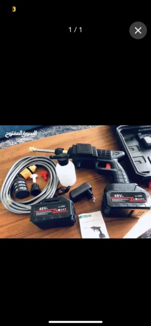 مضخة فرد الغسيل شحن مع بطاريتين