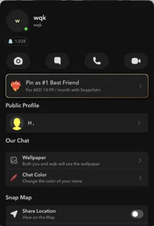 حساب سناب شات ثلاثي للبيع