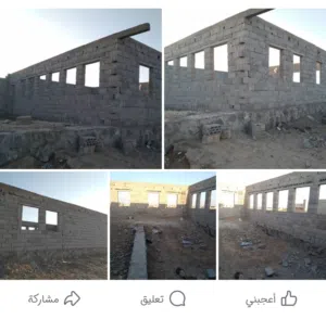 للبيع ارضيه فئ بئر احمد المساحه 12×20