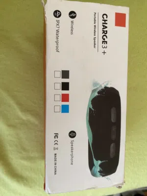 سماعة Charge 3+ اللاسلكية - صوت قوي