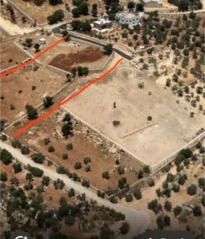 4 دونم سكن ريفي على جبل عالي للبيع من المالك