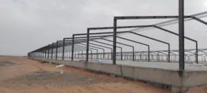 تركيب مضلات شبوك سياج هاناجرInstallation of canopies, fences, hangars and warehouses