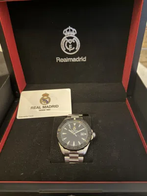 Authentic real madrid swiss watch ساعة ريال مدريد سويسرية اصلية