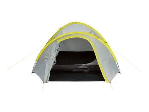 خيمة رحلات ROCKTRAIL Germany 1/3/4 Person Tent Grey Family Camping Festival  Dome أخضر او ازرق