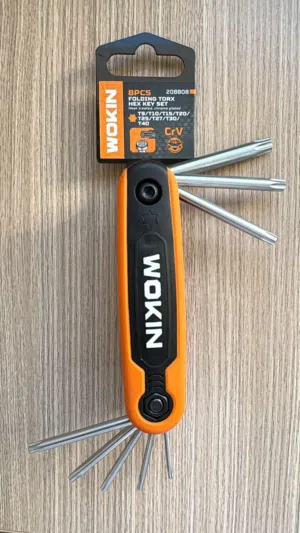 من شركة WOKIN مفتاح توركس سداسي TORX Hex Key النكي ستار WITH SIYAB TRADING 1.200 فقط