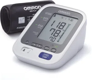 جهاز ضغط امرون الاحترافي إم 6 كومفورت (Omron M6 Comfort) هو جهاز منزلي متطور وموثوق لقياس ضغط الدم م