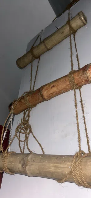40 AED piece by piece bamboo stick woods