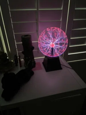 Physics Plasma Light إضاءة كرة البلازما فيزيائية