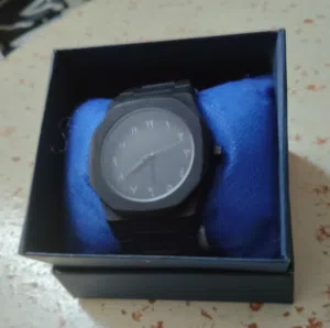 NEW trending black aura watch with a Arabic dial for sale