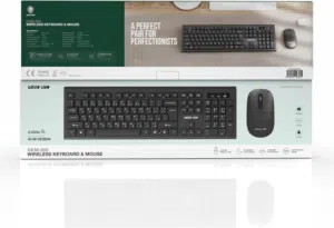 مجموعة كيبورد وماوس لاسلكي غرين ليون GKM-200