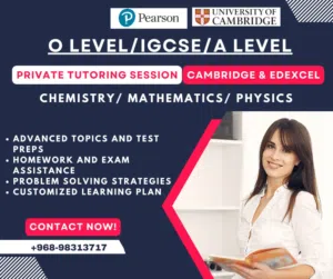 SECONDARY TEACHER IGCSE OLEVELS ALEVELS IB (MATHEMATICS  PHYSICS  CHEMISTRY
