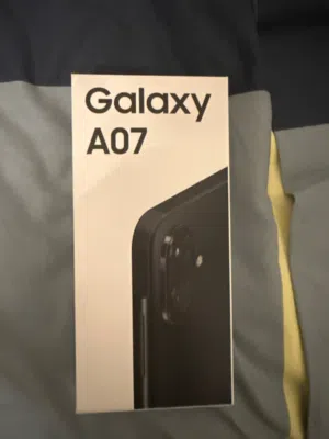 Brand New Sealed Samsung Galaxy A07 (Black / 128GB) Dual Sim