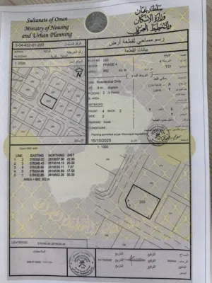 Residential Land for Sale in Al Batinah Barka