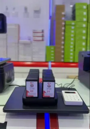 نظام نداء العملاء اللاسلكي للمطاعم والكافيهات TA-BP10  جهاز جديد وحصري في السعودية