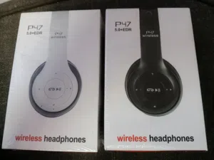 2 pices FOR SALE P47 Wireless Headphones Brand New Condition Brand New Sealed Box Model P47 5.0 p