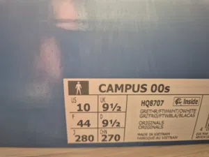 Adidas CAMPUS Euro 44