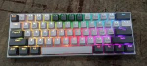 كيبورد مستعمل نضيف RedDragon k616 fizz pro