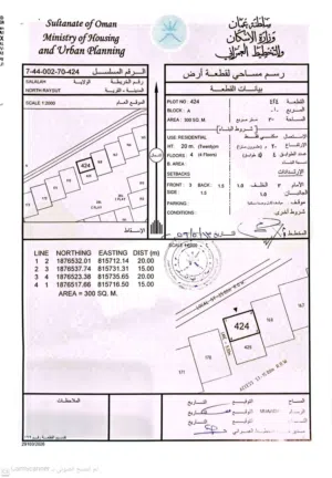 Residential Land for Sale in Dhofar Salala