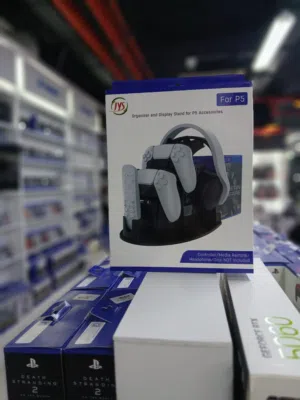 حامل منظم عملي لإكسسوارات PS5 يساعدك على ترتيب أغراضك بشكل أنيق ومرتب. من(NS GAMER)