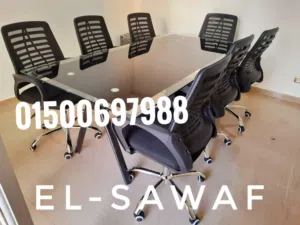 أثاث مكتبي،ترابيزه اجتماعات زجاج سيكوريت،ترابيزة اجتماعات مودرن table,meeting room