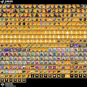 حساب فورتنايت حفل ملكي من اقوى حسابات الحفل