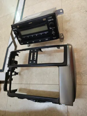 راديو ومشغل سي دي سيارة برادو جديد  newprado radio and CD drives