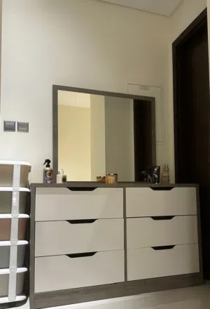 Home Centre 6-drawer dresser + extra mirror