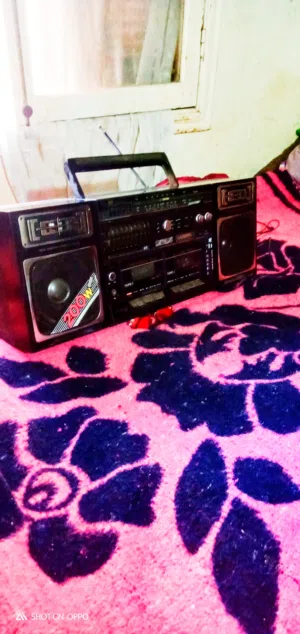 لسماع القران الكريم منظومة نوفا nova يابان راديو 4 موجه وفلاشه وكاسيت بحالة الزيرو