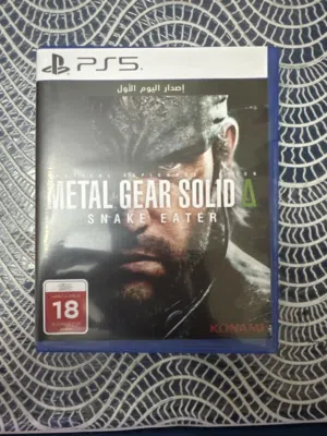 سيدي metal gear sold snake eater 150 + silent hill 2 100 غير مستخدم جديد