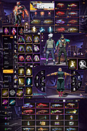 Free Fire Accounts and Characters for Sale in Al-Jazirah