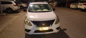 NISSAN SUNNY white colour 2018 model  SEDAN very nice and clean interior All four tyres are new