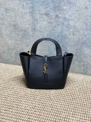 New YSL Le 5 Á Baby Bea tote bag Size 18 cm