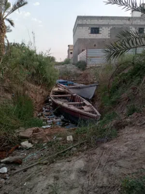 بلم طول 7متر فيبر كلاص نظيف ومصبوق