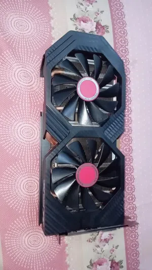 كرت شاشة rx 580 مستعمل اسبوع فقط