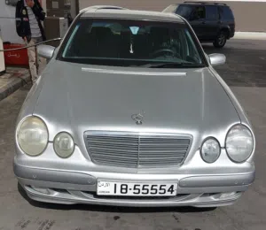 مرسيدس E class موديل 2000 قرش ونص
