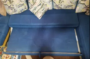 العنوان: طقم كنب كونر بفتح ويصبح تخت – مستعمل  وبسعر ممتاز