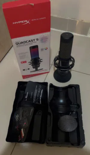 هايبر اكس كوادكاست اس ميكروفون HyperX QuadCast S Microphone