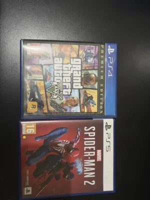 للبيع سيدي سبايدر مان 2 و gta5