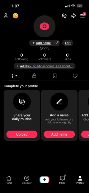 حساب رباعي تيك توك جديد