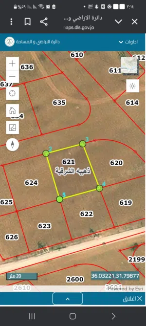 Residential Land for Sale in Amman Dhuheibah Al-Sharqiyah