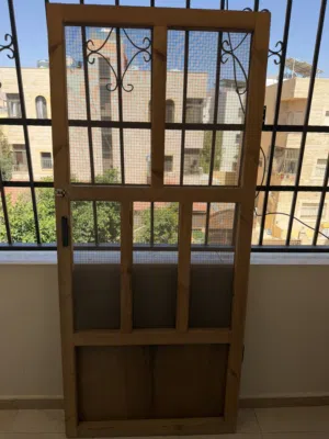 باب منخل خشب سويد