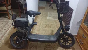 سكوتر كهربائي بسلة الاصدار الجديد 48V للبيع وارد سعودي بحال الجديد