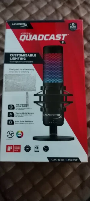 مايك hyperx quadcast s احترافي