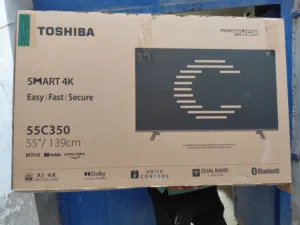 عرض نااار على شاشه توشيبا امتياز ياباني 55 بوصه فور كي سمارت Google TV