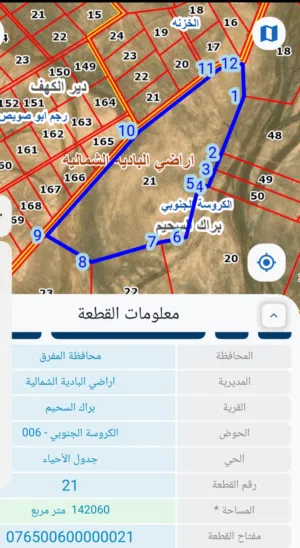 Farm Land for Sale in Mafraq Al-Badiah Ash-Shamaliyah