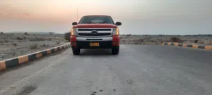 شفر  بيكاب سليفرادو  خليجي  بحاله جيده موديل 2011 اربع أبواب استخدام خفيف