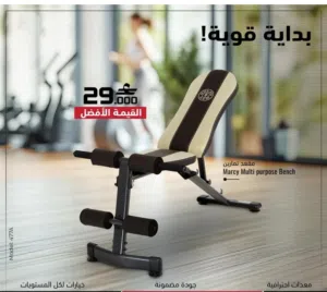 مقعد التمارين متعدد المستويات